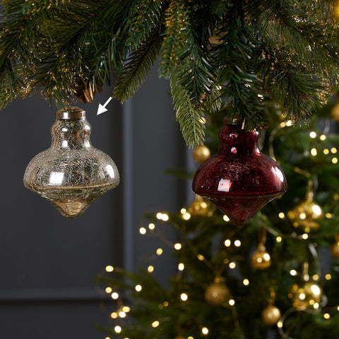 Radiance Ornament Silver