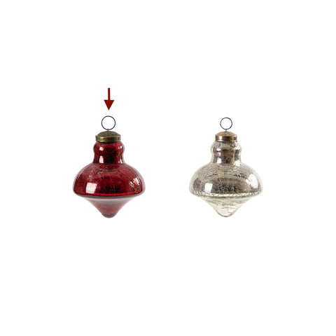 Radiance Ornament Red