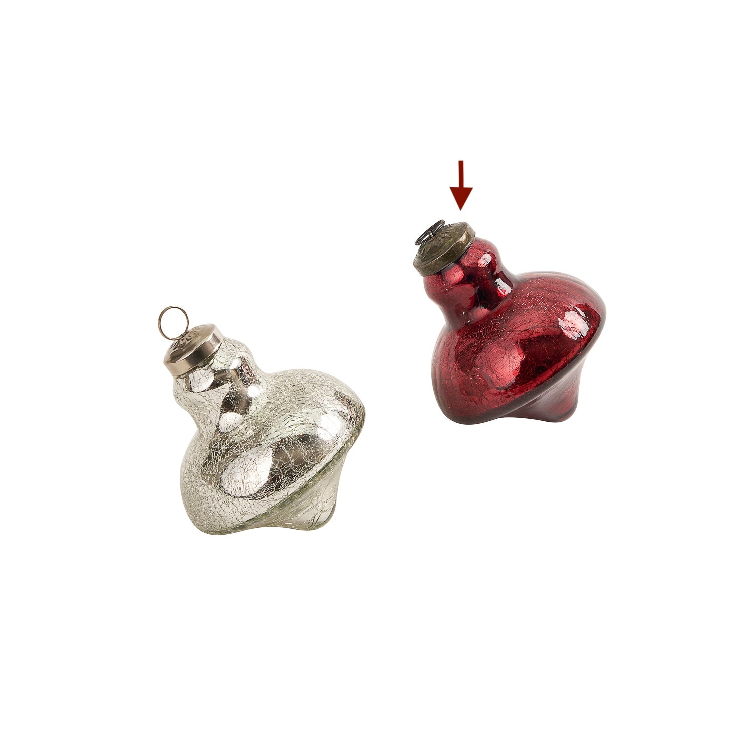Radiance Ornament Red
