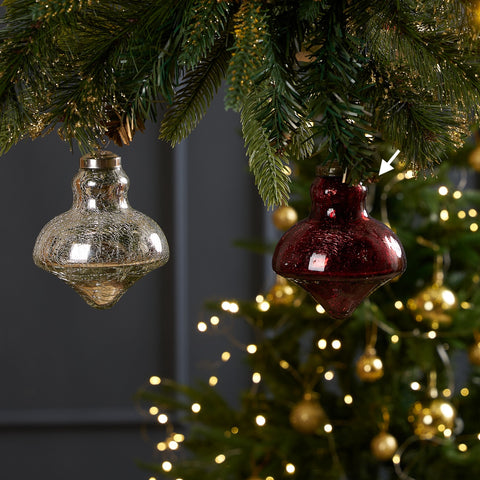 Radiance Ornament Red