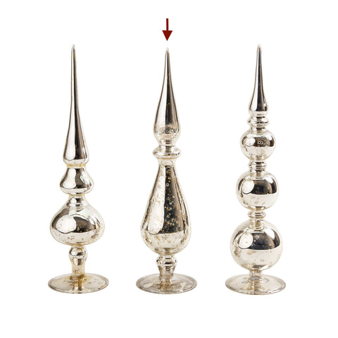 Tinsel Finial Silver A