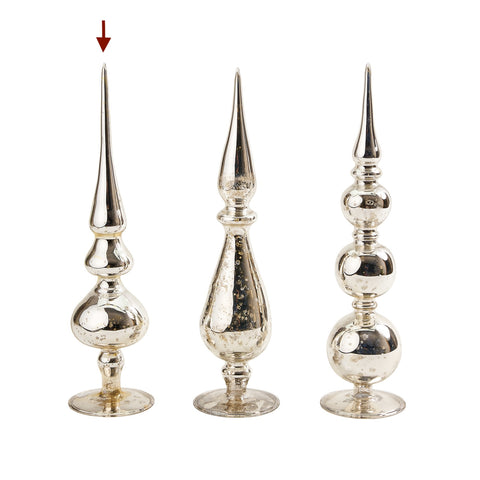 Tinsel Finial Silver B