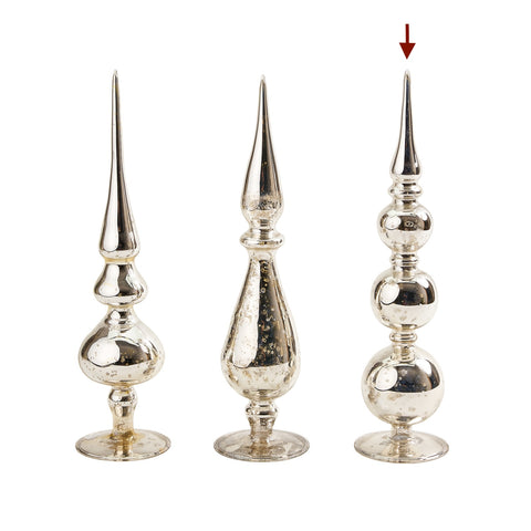 Tinsel Finial Silver C
