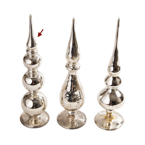 Tinsel Finial Silver C