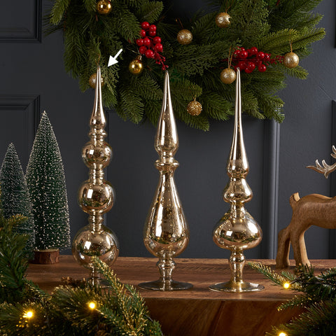 Tinsel Finial Silver C