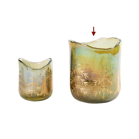 Tinsel Trees Candleholder L