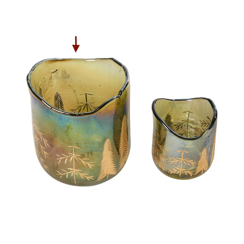 Tinsel Trees Candleholder L