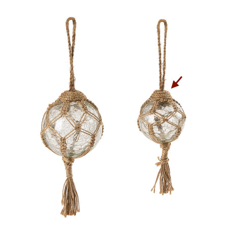 Indus Braided Ornament A Clear S