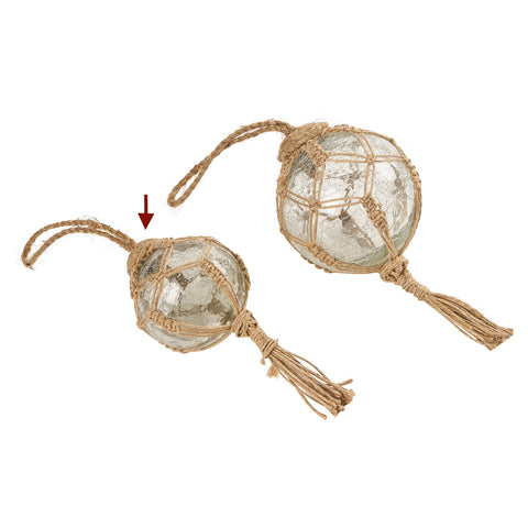 Indus Braided Ornament A Clear S