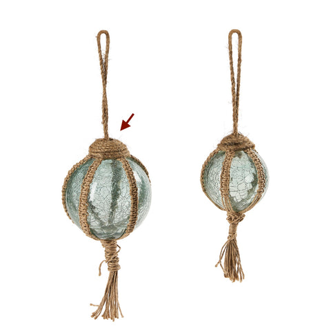 Indus Braided Ornament B Blue L