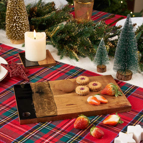 Luna Serving Board Black