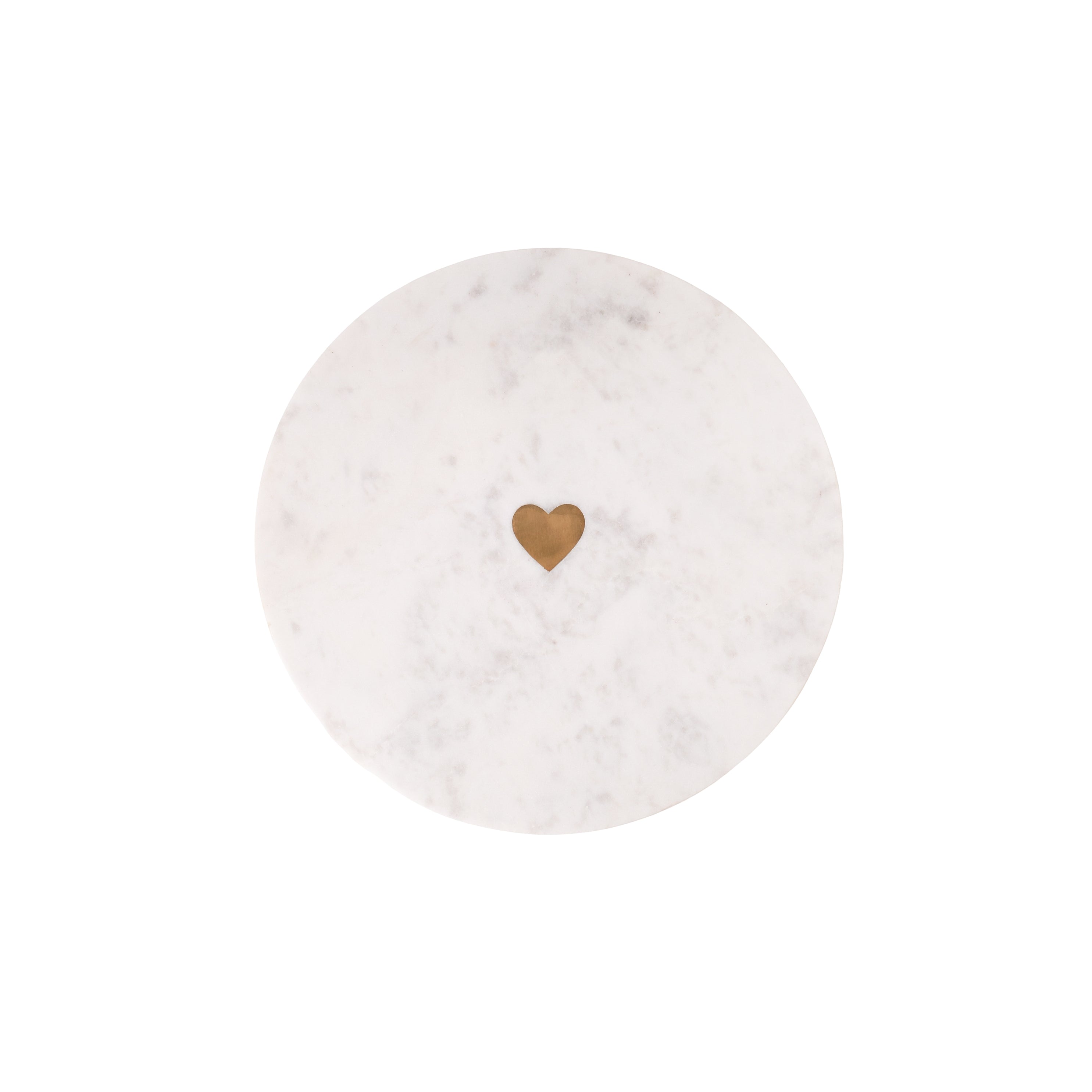 Aquila Heart Marble Coasters S/4