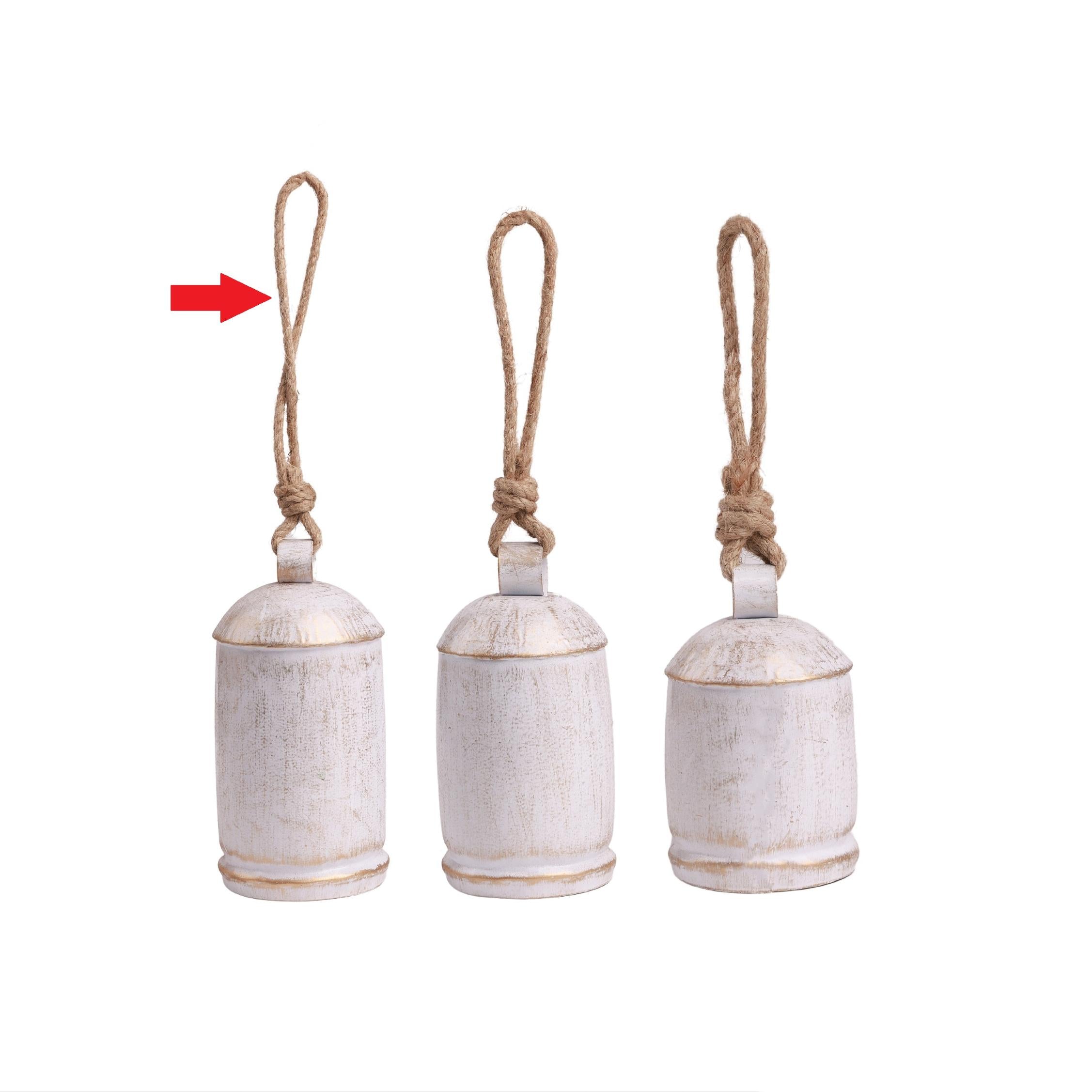 Blitzen Long Bell White L