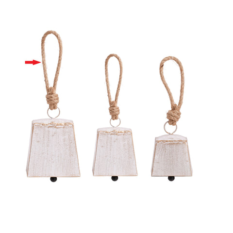 Blitzen Square Bell White L