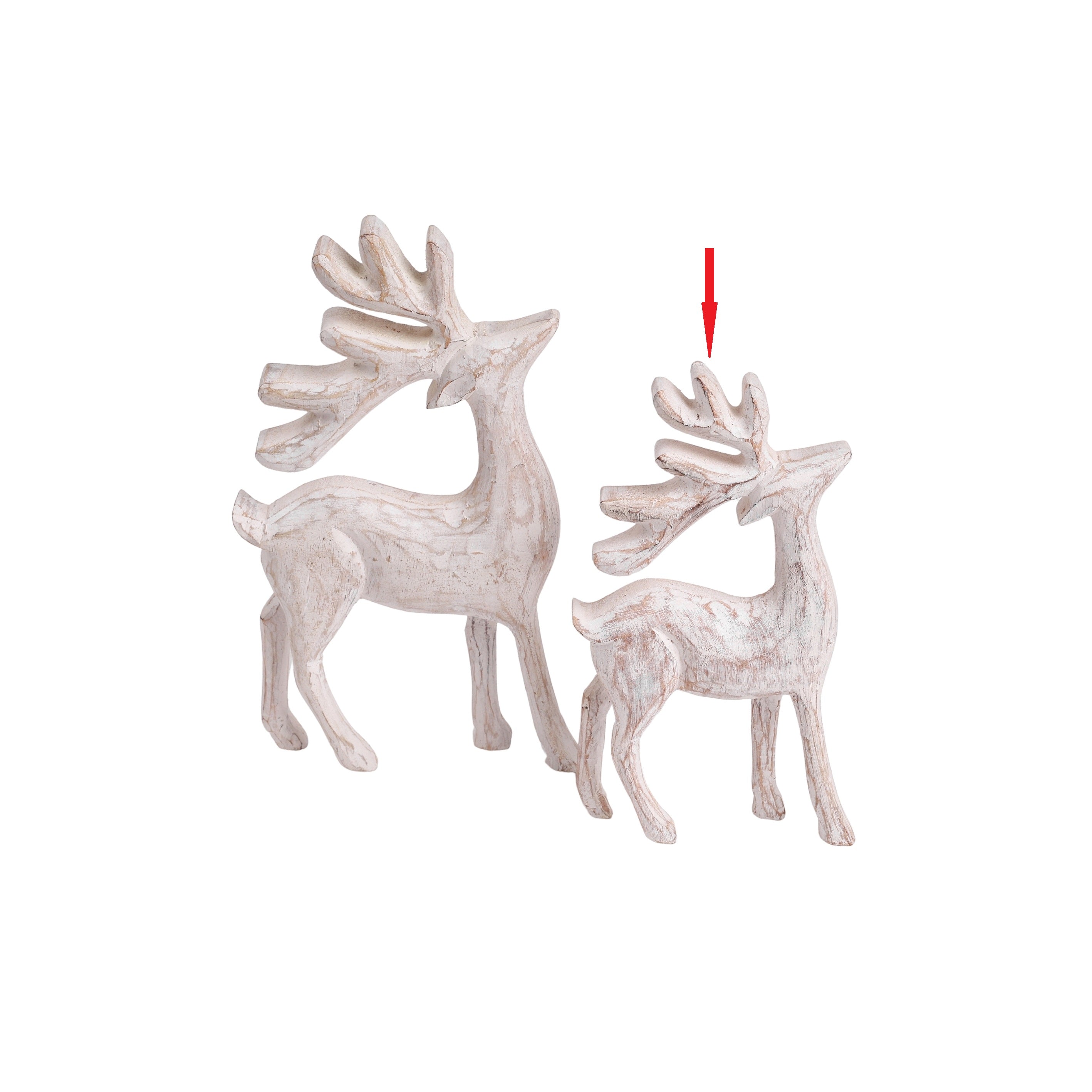 Rudolph Reindeer White S