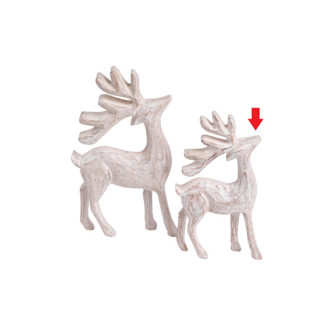 Rudolph Reindeer White S