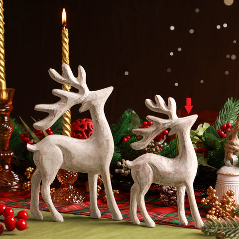 Rudolph Reindeer White S