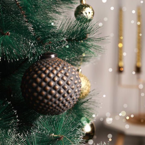 Russet Ornament Grey L