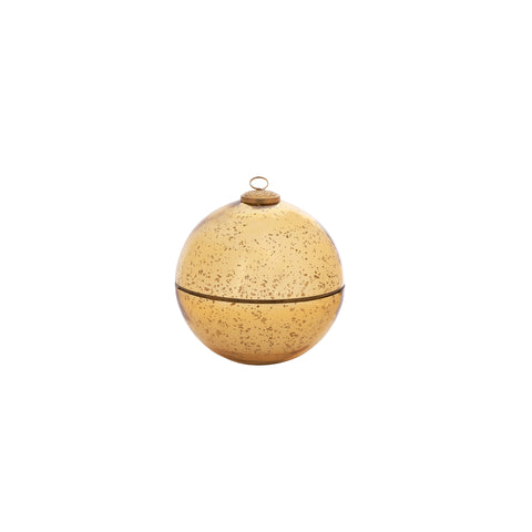 Dazzle Lid Candleholder Golden L