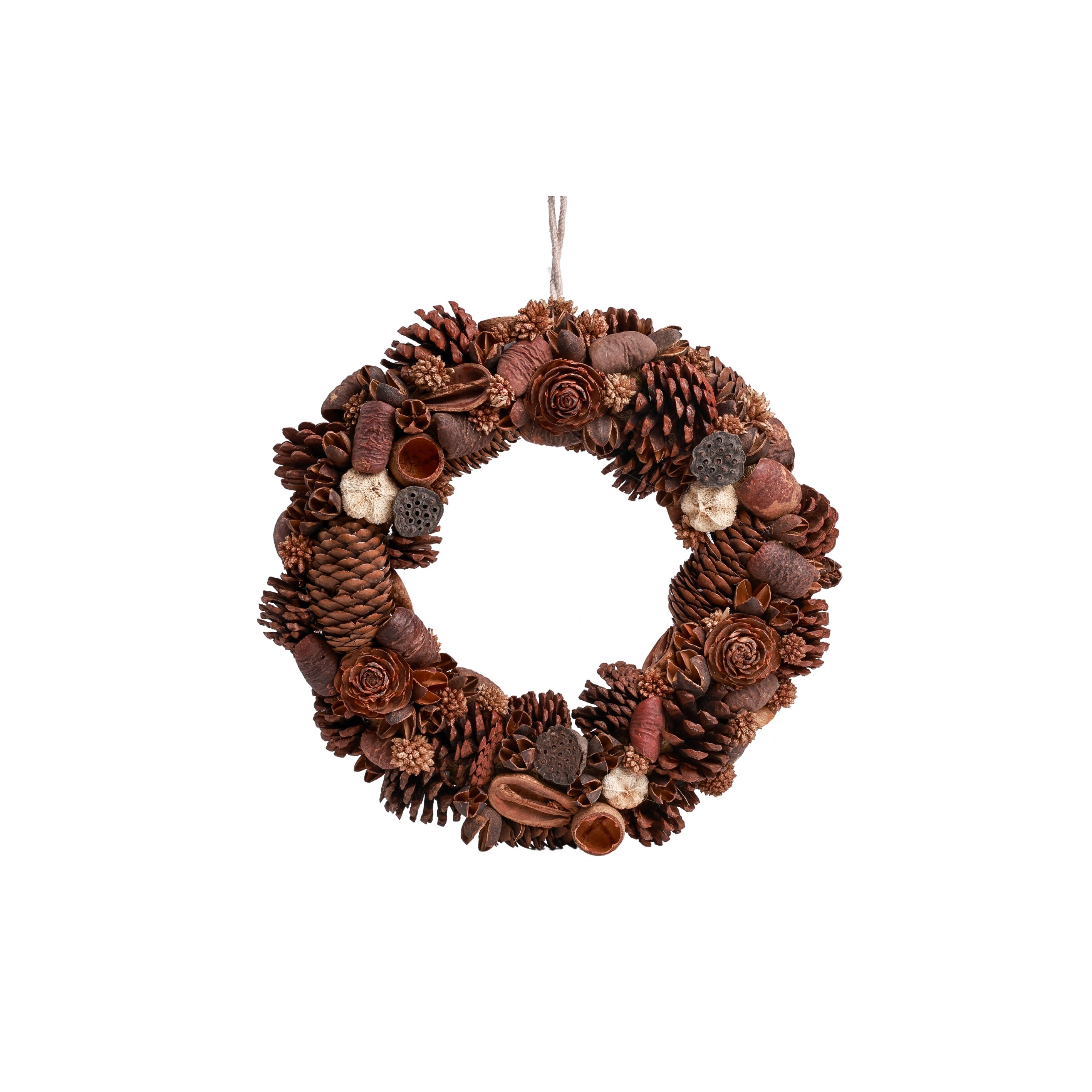 Oak Mix Acorn Wreath