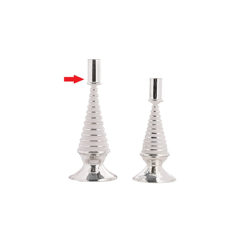 Stella Glass Tree Candleholder White L