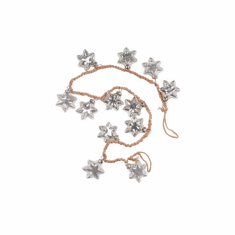 Tinsel Large Star Garland