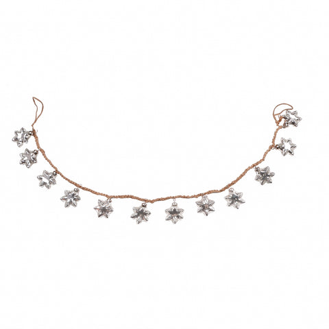 Tinsel Large Star Garland