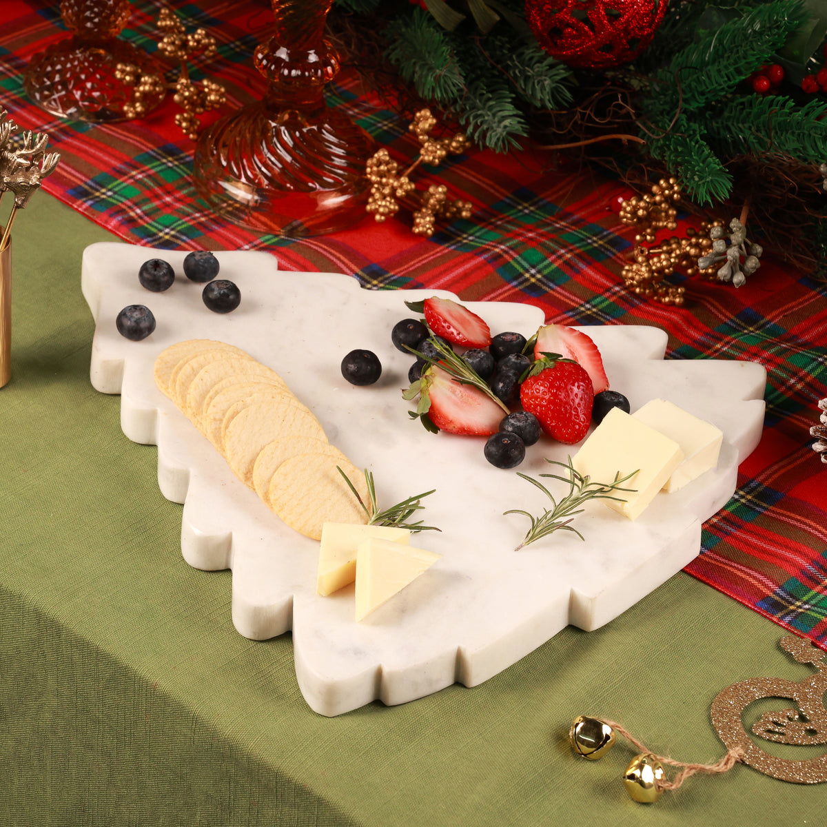 Aquila Tree Marble Platter