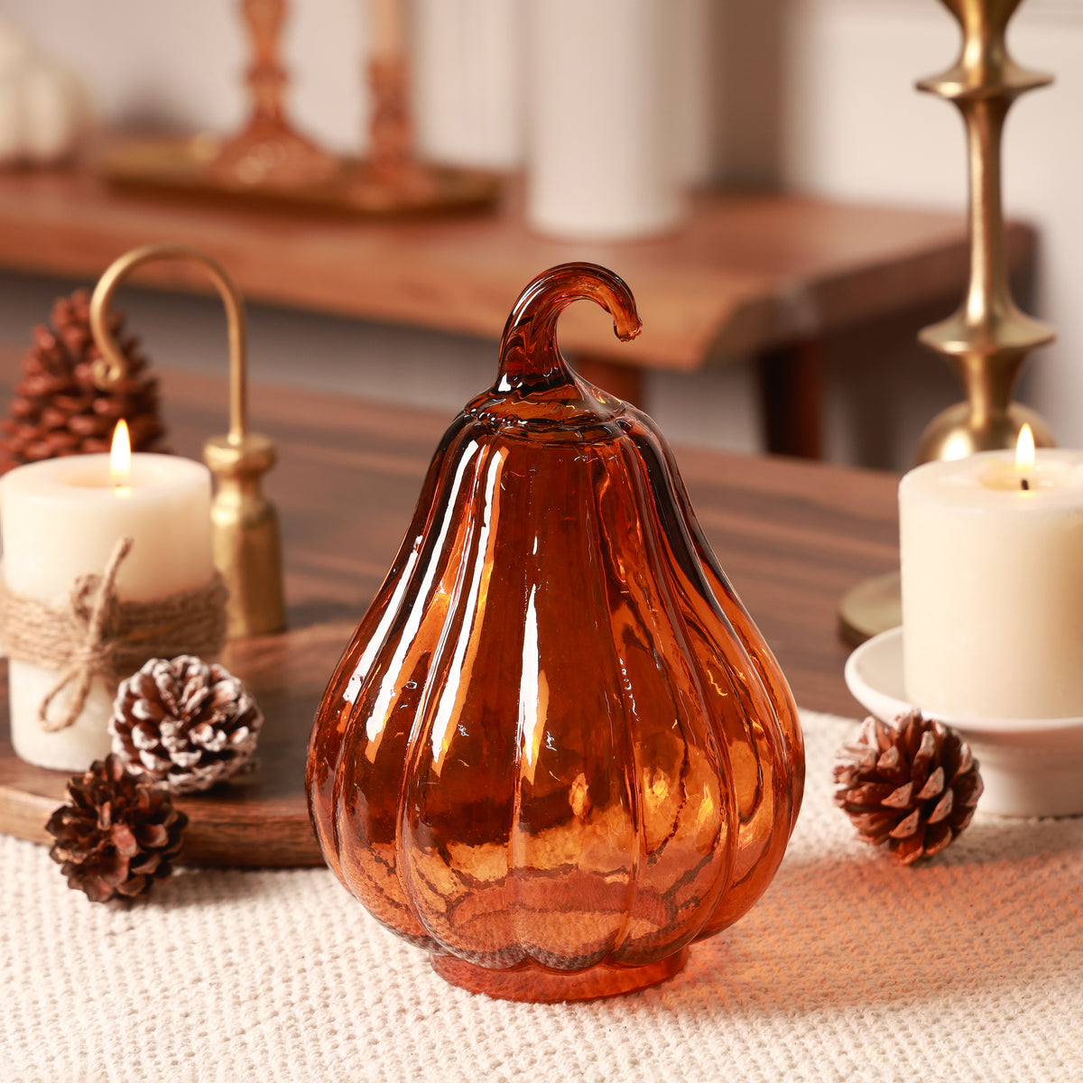 Ara Long Pumpkin Amber