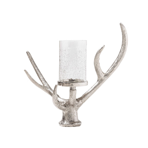 Nordelle antler pillar candleholder