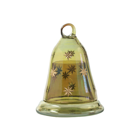 Tinsel bell candleholder