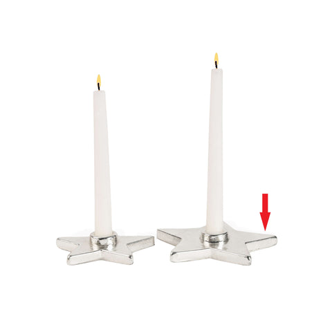 Starra taper candleholder L