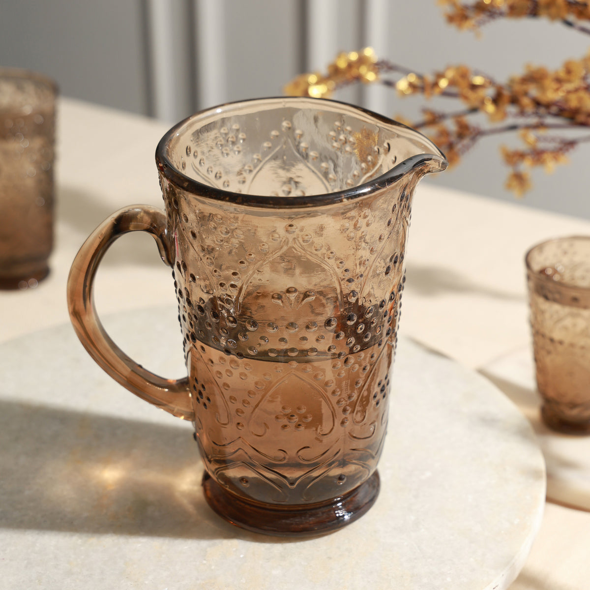Nora jug brown