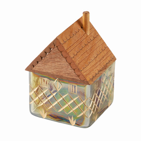 Tinsel house jar S