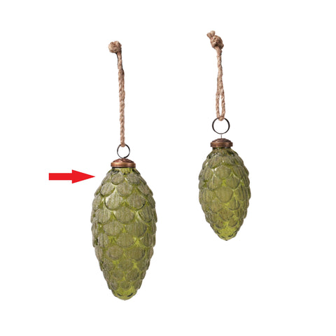 Juno pine ornament green L