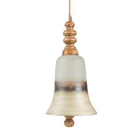 Mist glass bell L