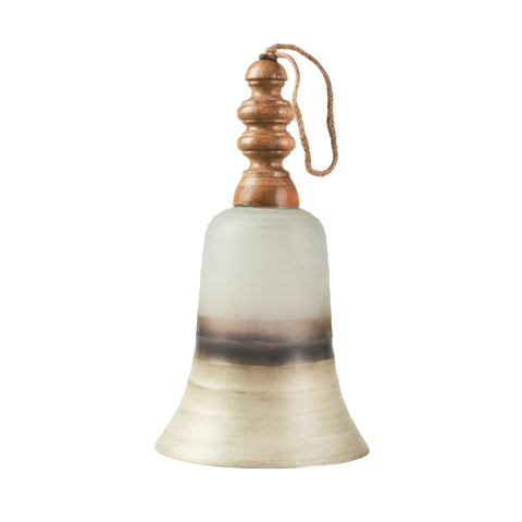 Mist glass bell L