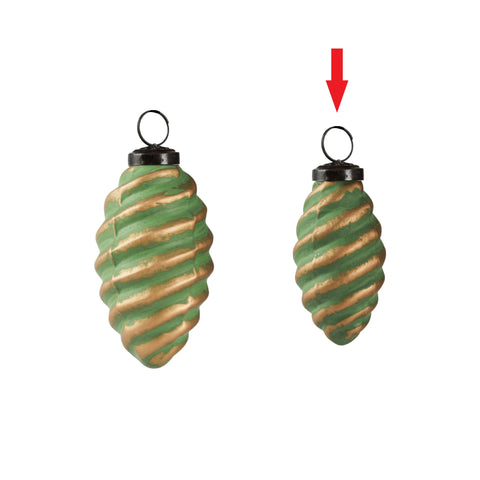 Terra pine ornament green S