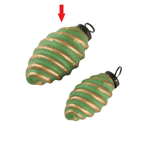 Terra pine ornament green L