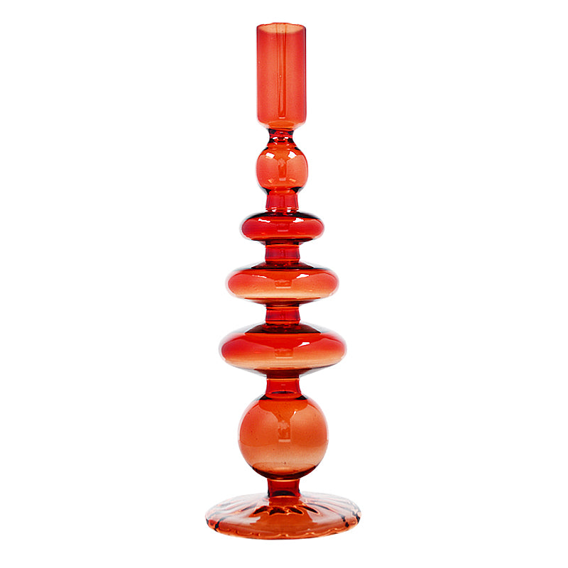 Wisteria Candleholder Red
