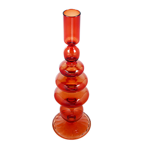 Wisteria Candleholder Red
