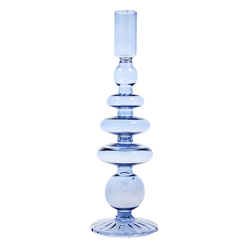 Wisteria Candleholder Blue