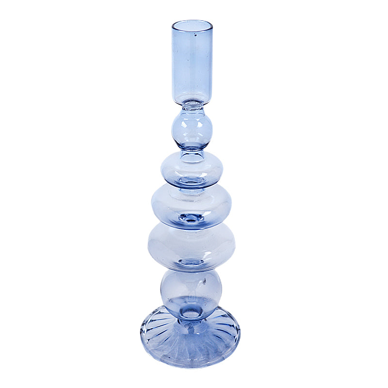 Wisteria Candleholder Blue