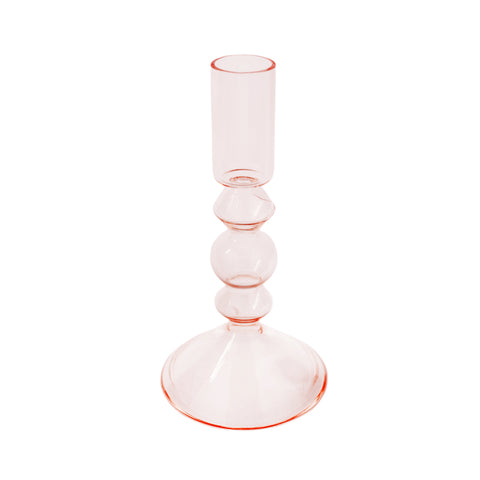 Wisteria Candleholder Pink S