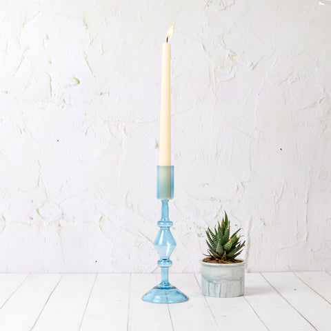 Wisteria Candleholder Blue L 10% Off