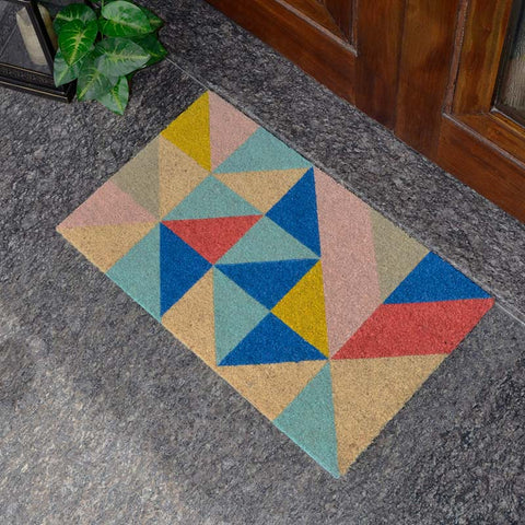 Veronica asymmetrical doormat