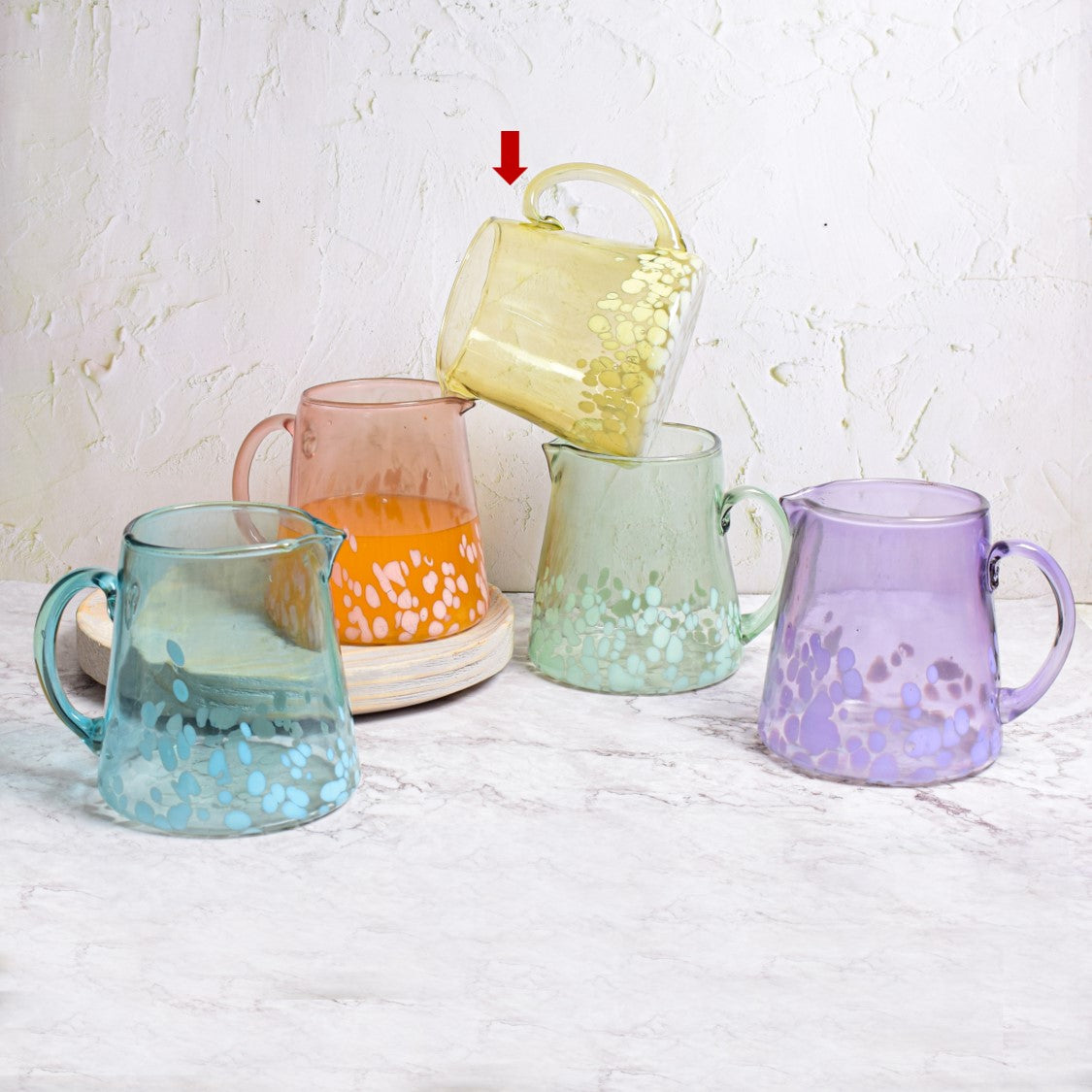 Hazel jug yellow