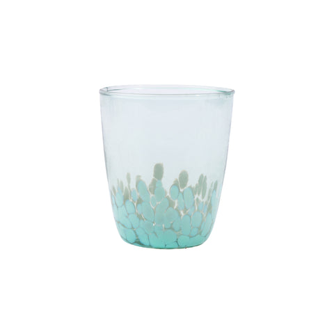 Hazel drinking glass blue