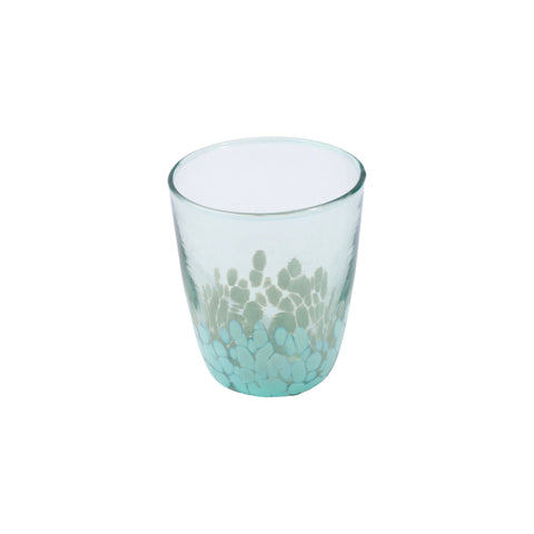 Hazel drinking glass blue