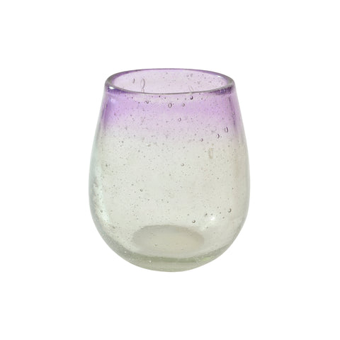 Rosa drinking glass violet